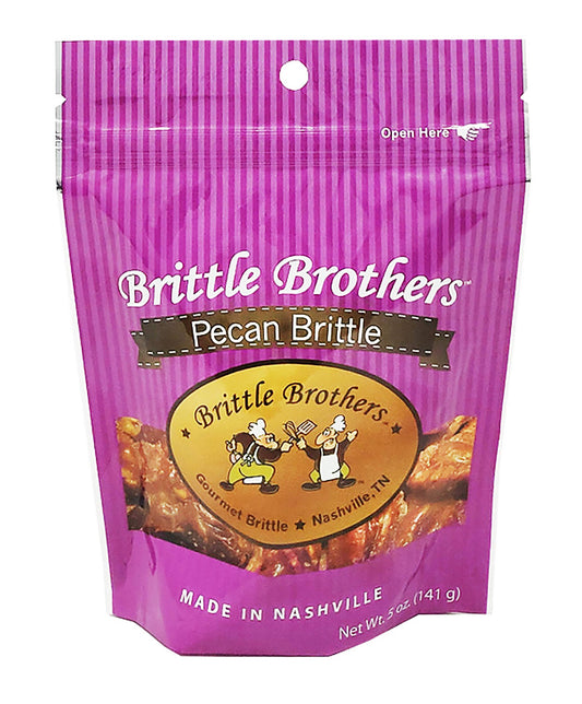 Brittle Brothers Pecan Brittle - 5 oz. Bag