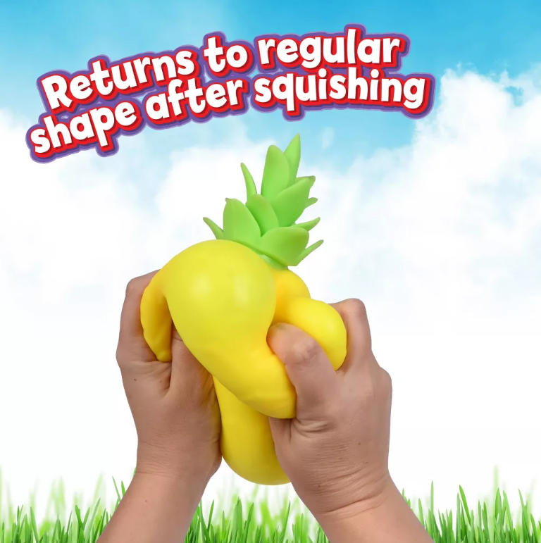 6.5" Super Jumbo Pineapple Squishy Fidget Toy Stress 735