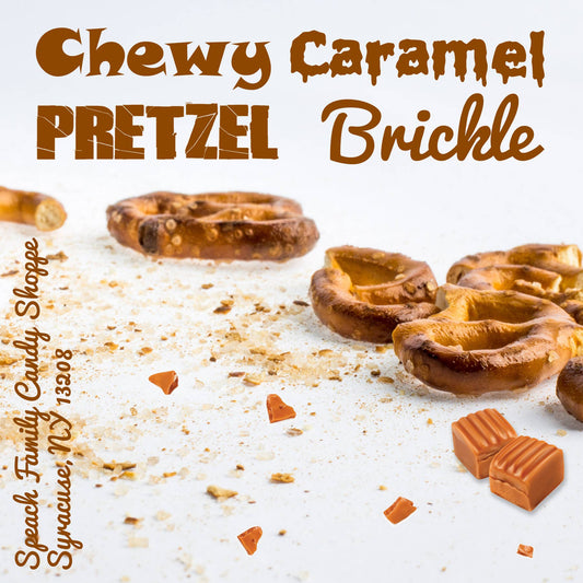 Chewy Caramel Pretzel Brickle