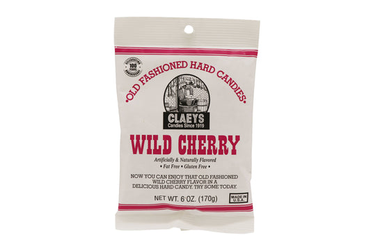 Claeys Old Fashioned Hard Candies Wild Cherry, 6oz