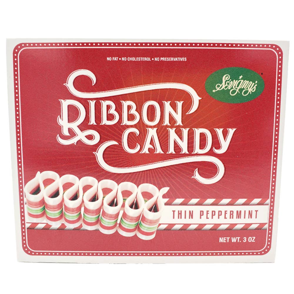 Sevigny Peppermint Ribbon Candy, 3oz,