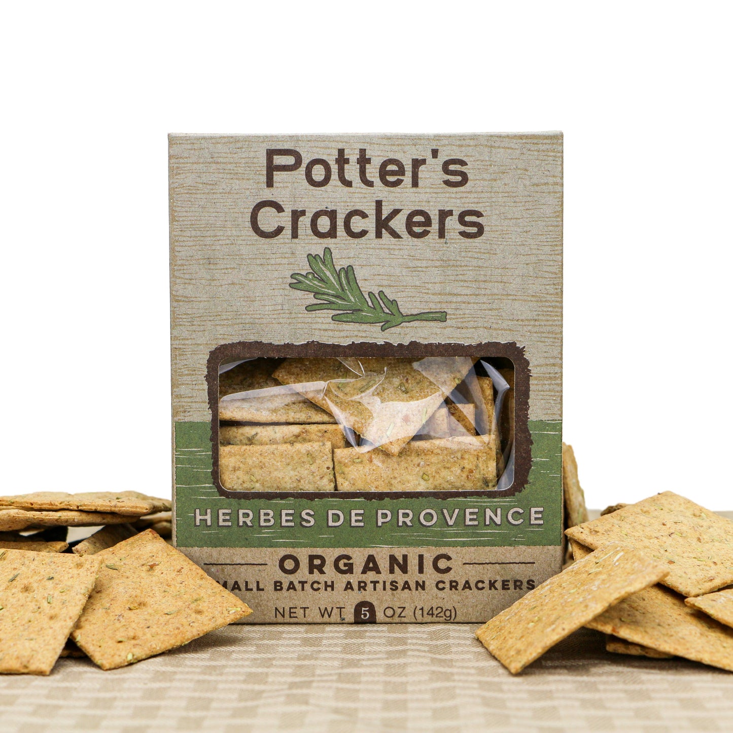 Potter's Crackers Organic Herbes de Provence Crackers - 5 oz 700