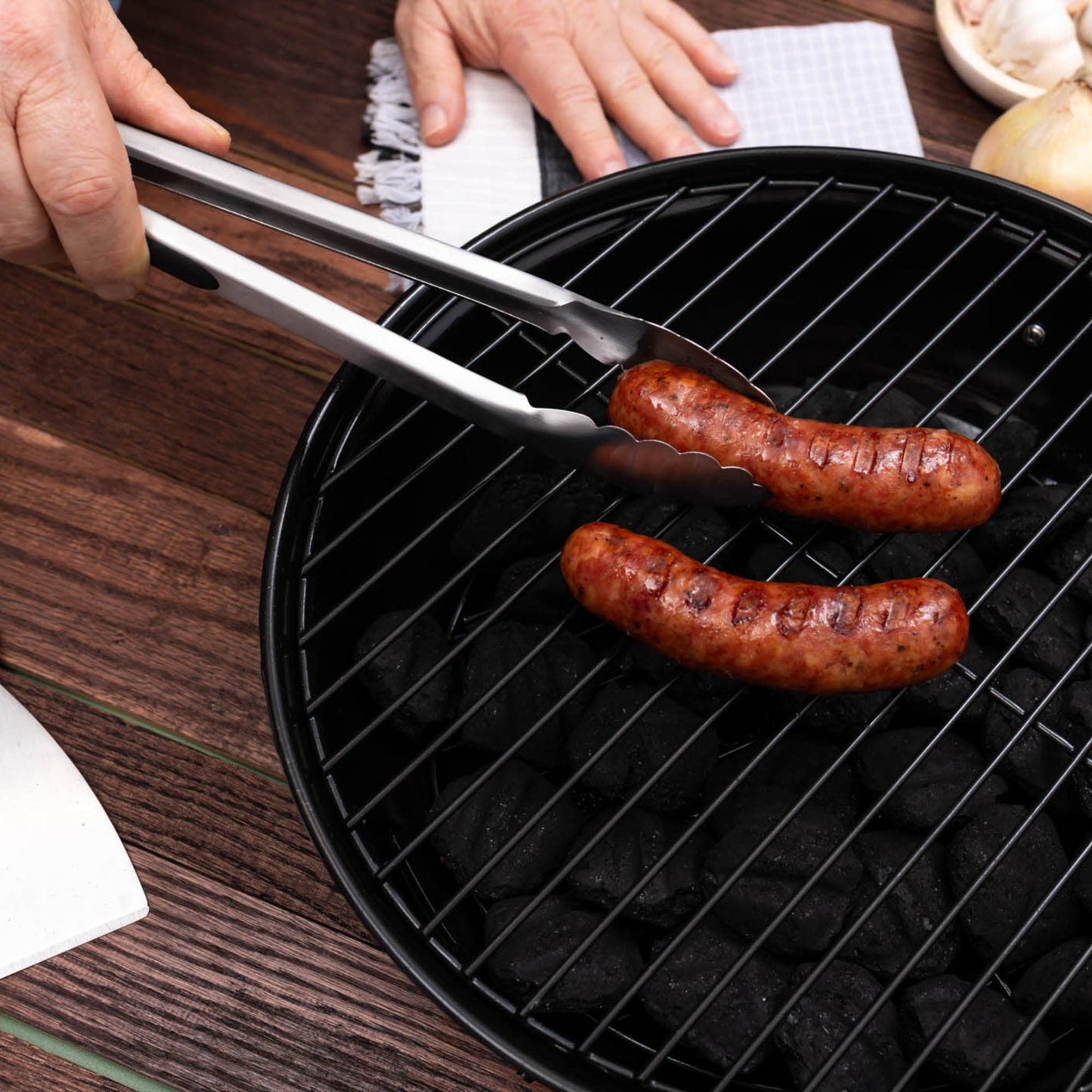 Scorched 4-Piece BBQ Tool Set | Men's Grill Tools Gift Set 700
