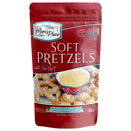 Gluten-Free Soft Pretzels with Sea Salt Mix 700
