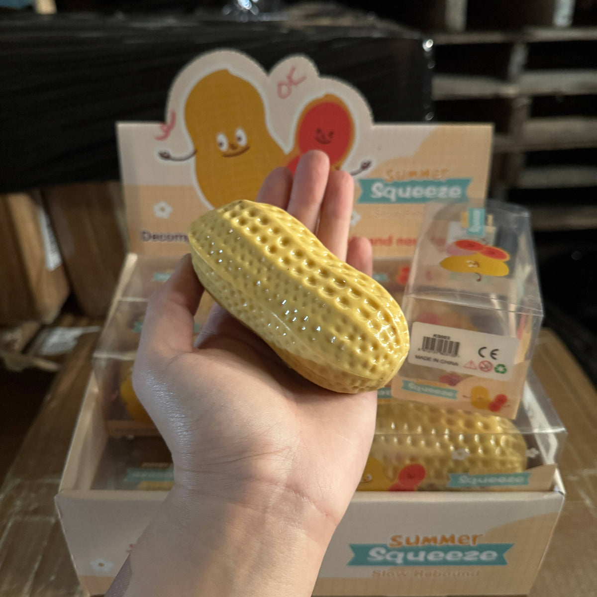 Crackling Crunchy Large Peanut Squishy |