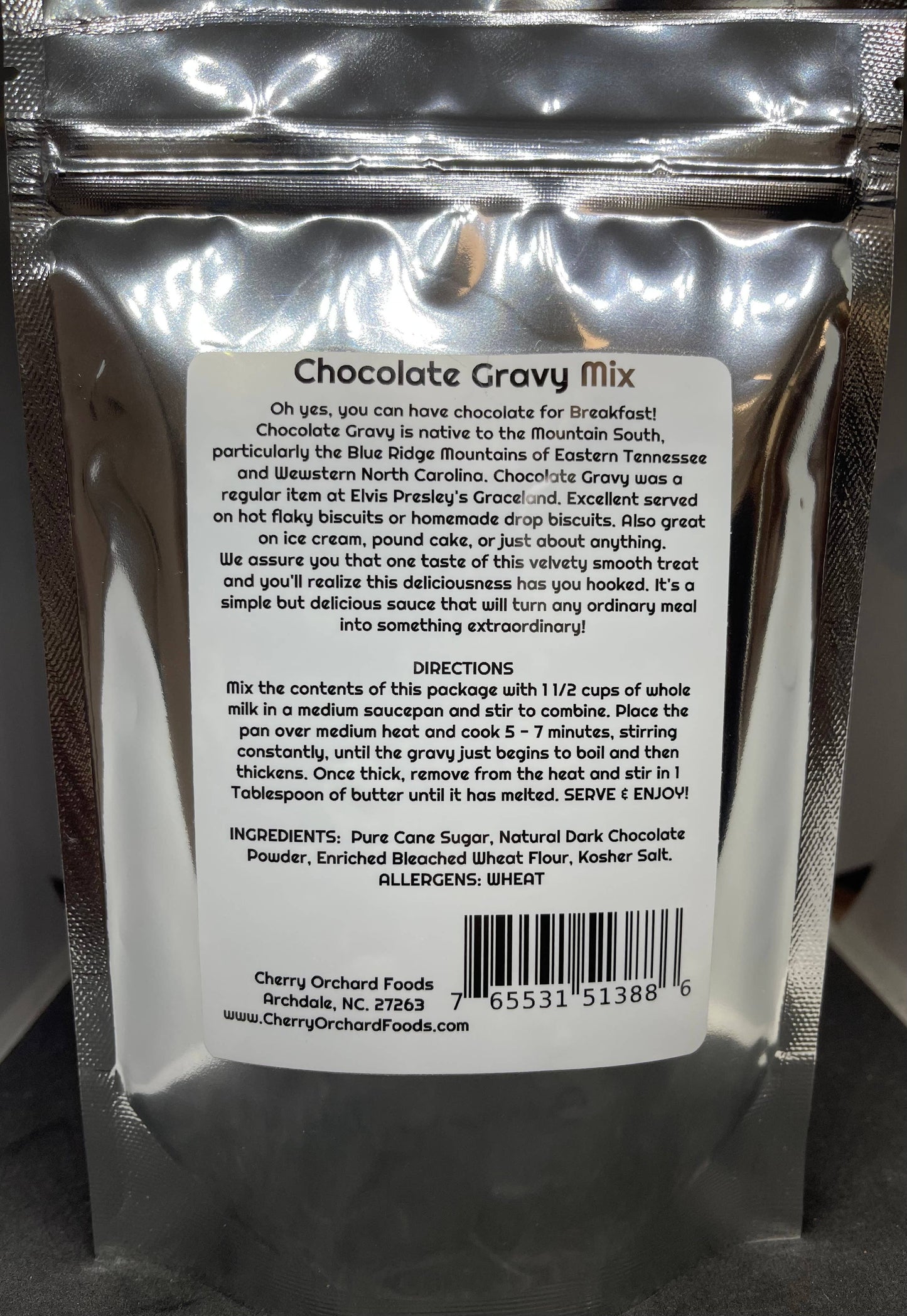 Farm House Chocolate Gravy Mix
