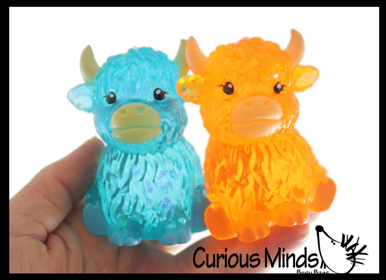 Highland Cow Shaped squishy 735