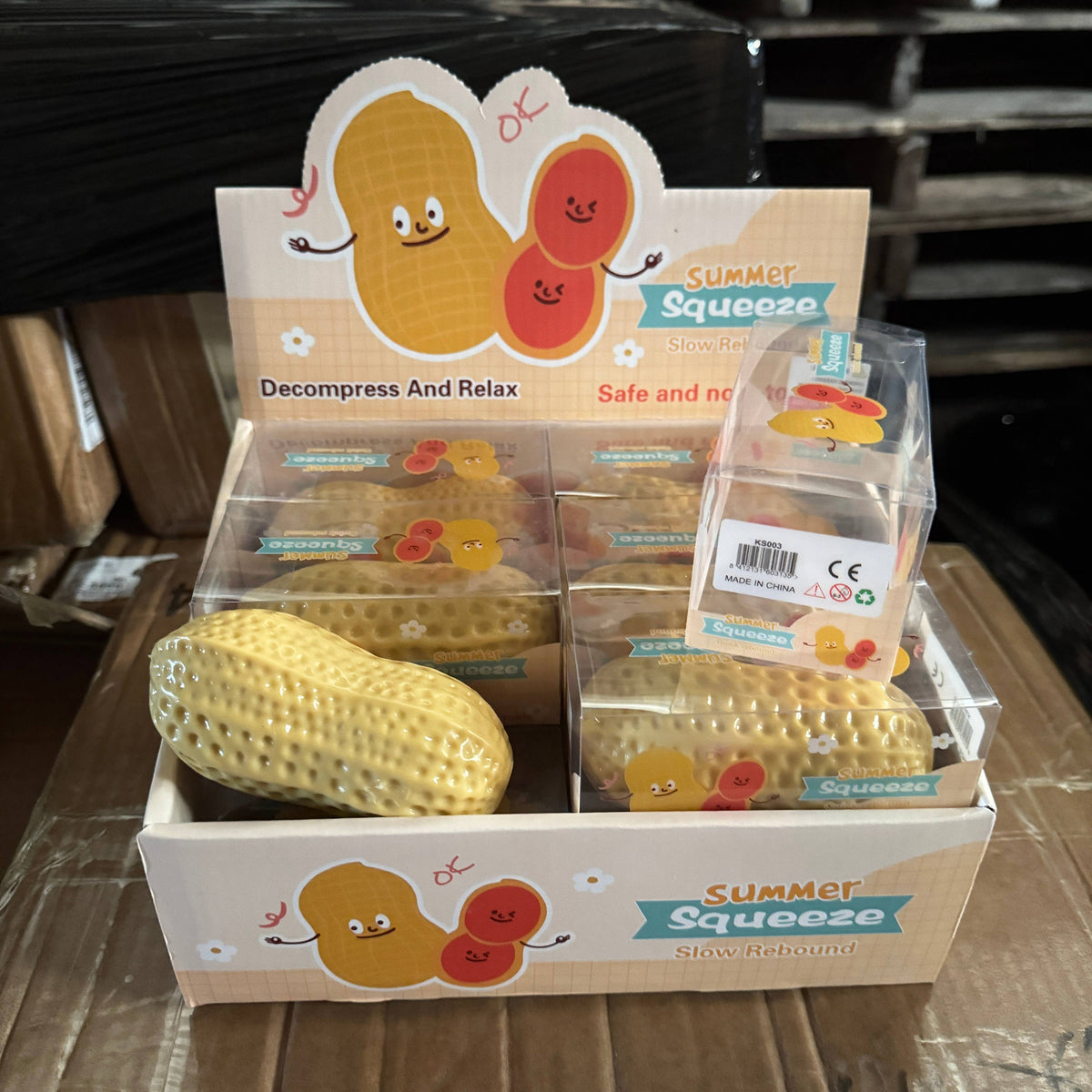 Crackling Crunchy Large Peanut Squishy |