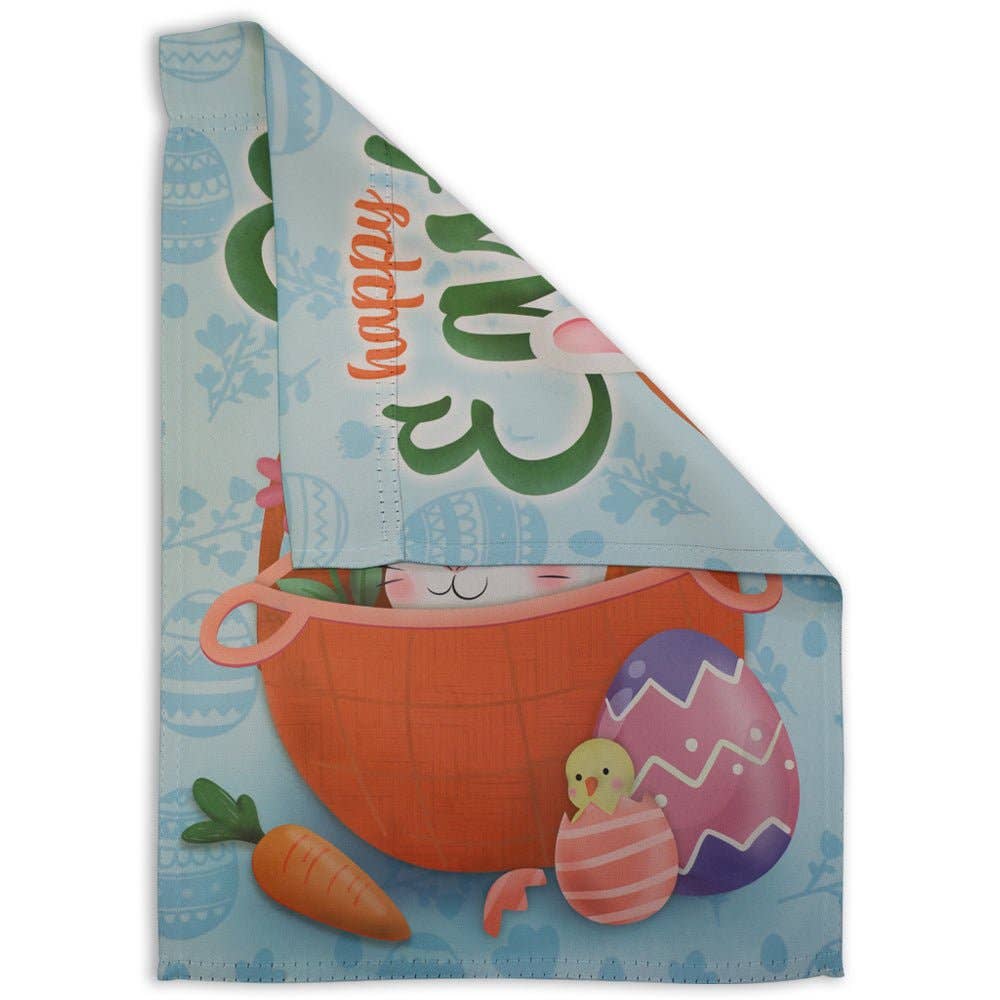 H&G Studios Happy Easter (Bunny) 12x18in Garden Flag