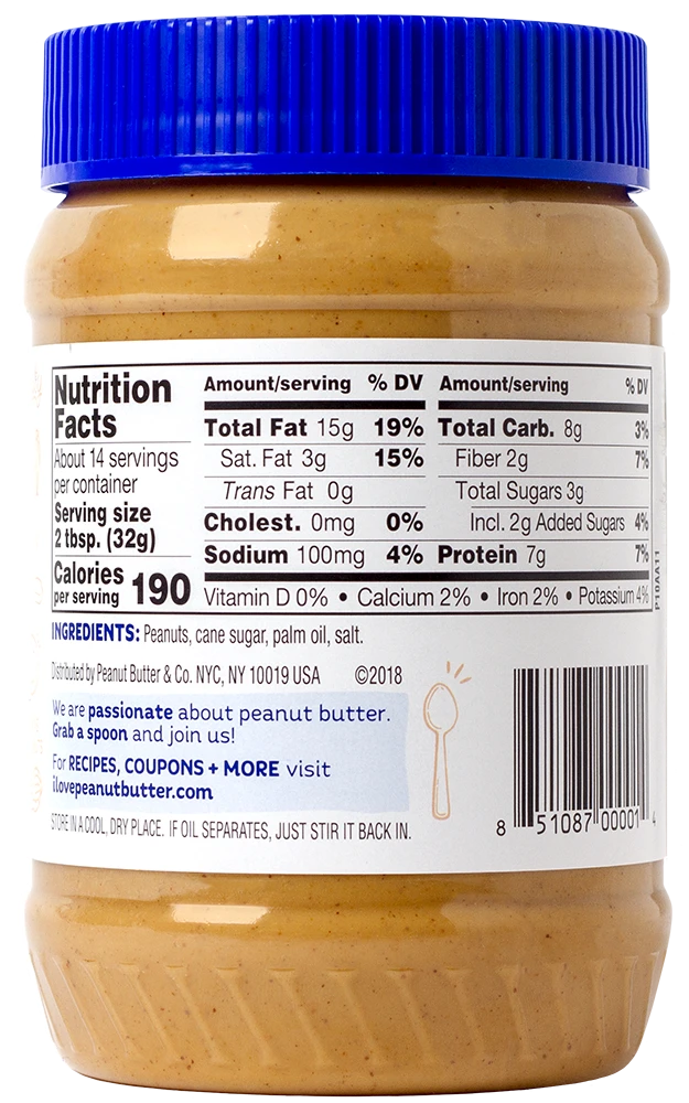 16 oz Peanut Butter & Co. Smooth Operator