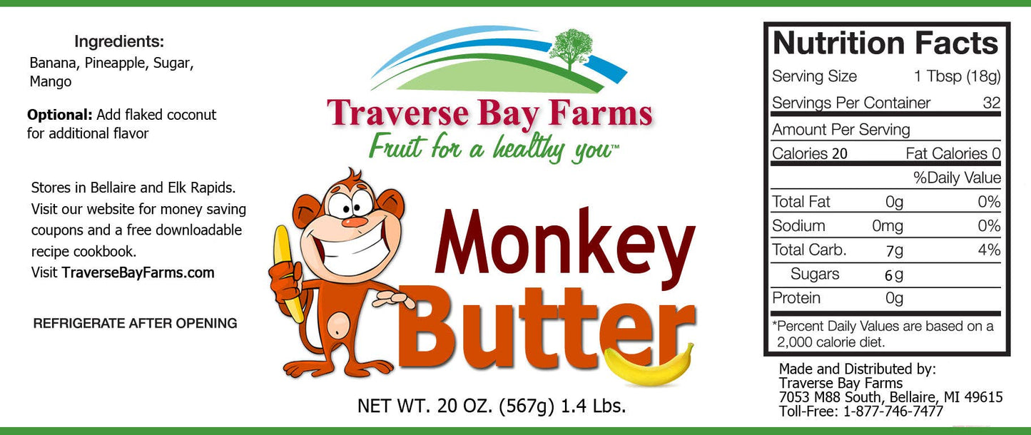 Monkey Butter - 19 oz.