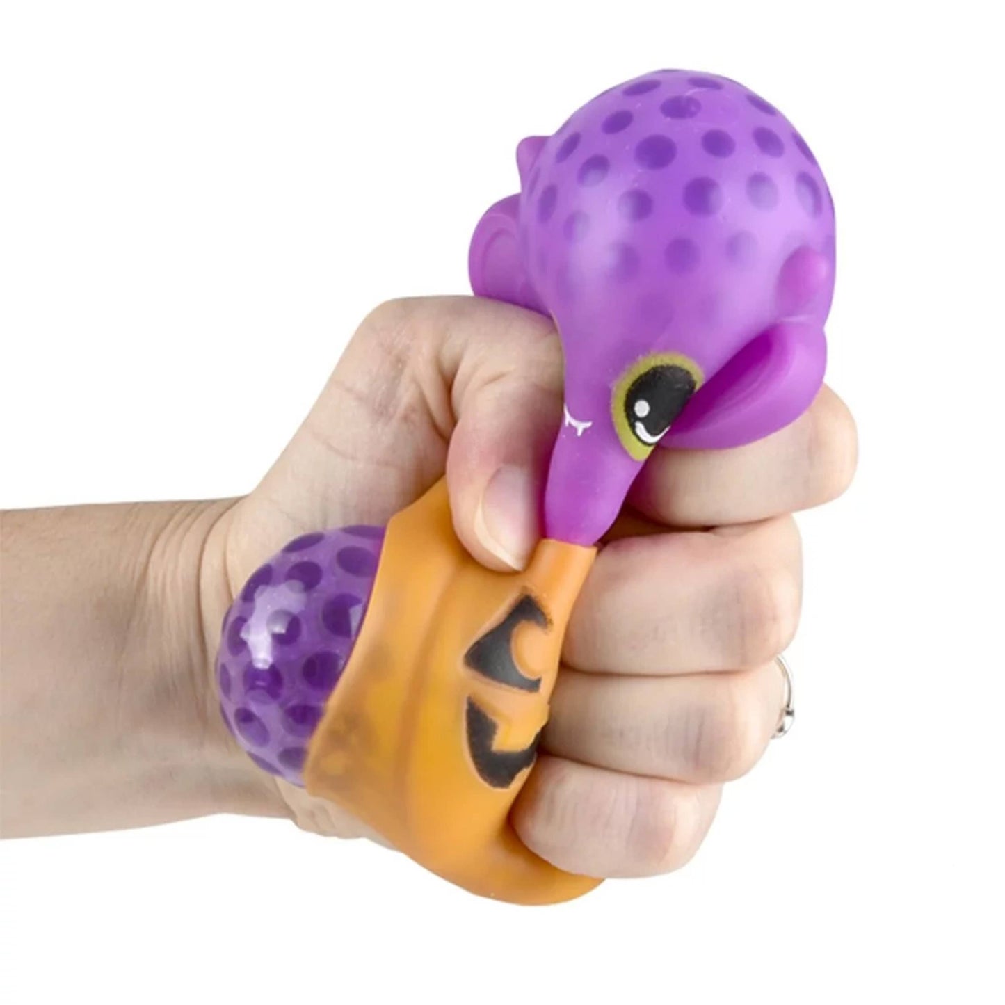 Squeezy Fidget Bead Jack O Lantern Kids Toy