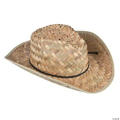 CLASSIC STRAW COWBOY HAT ADULT