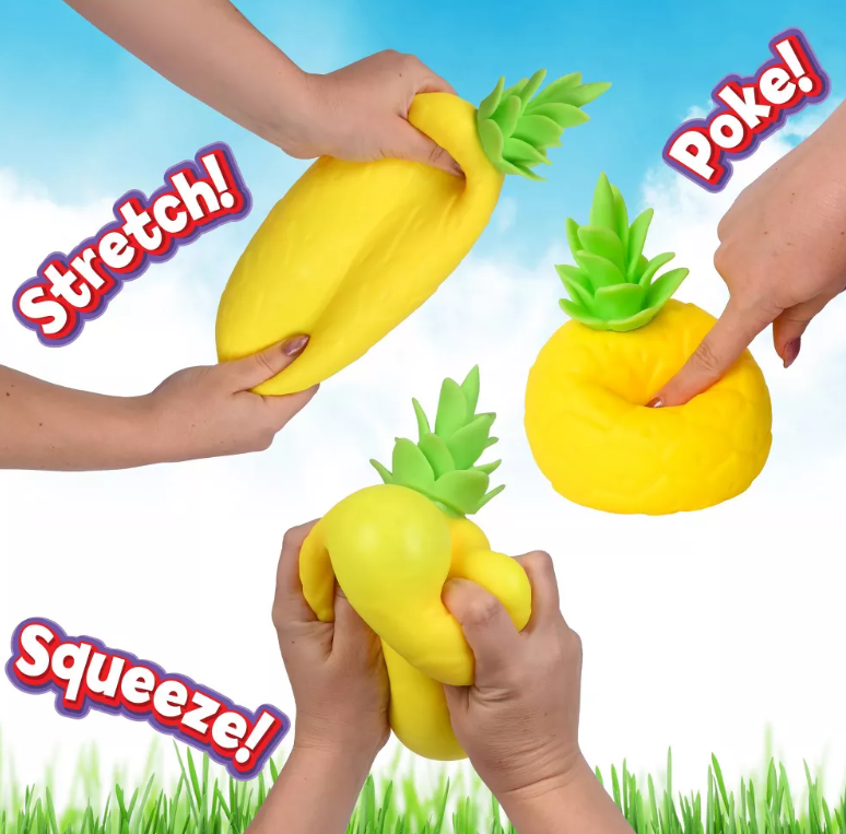 6.5" Super Jumbo Pineapple Squishy Fidget Toy Stress 735