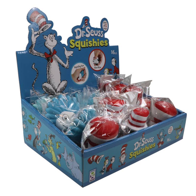 Dr Seuss Squishies  16/dsp