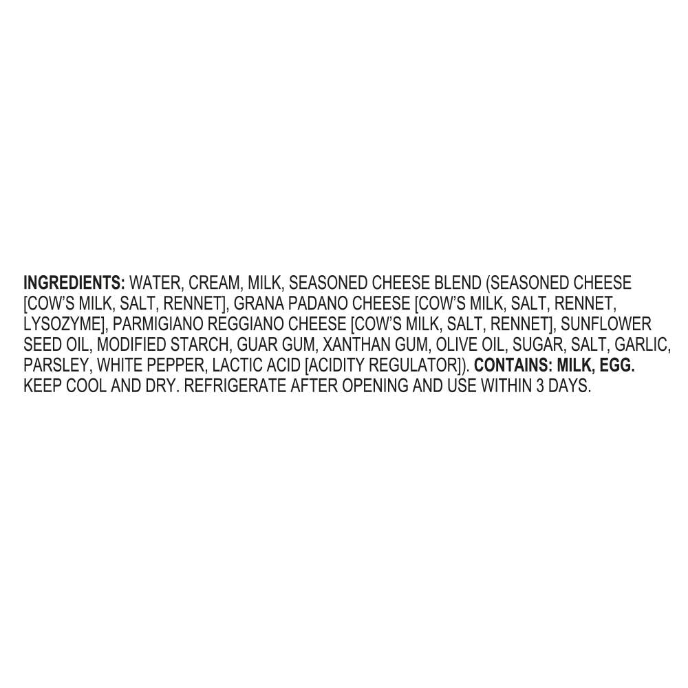 Mantova Alfredo Sauce, 12.5 oz.
