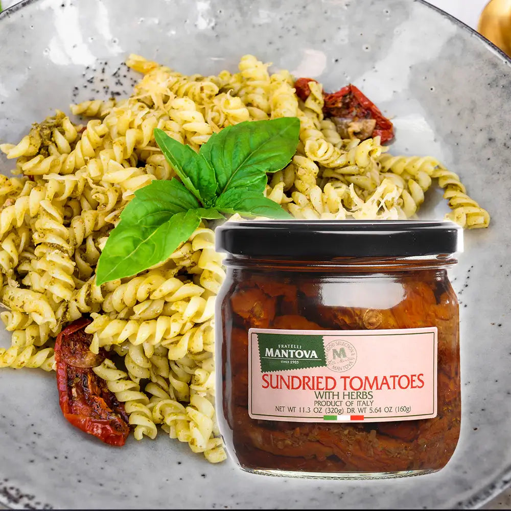 Mantova Sundried Tomatoes with Herbs, 11.3 oz.n